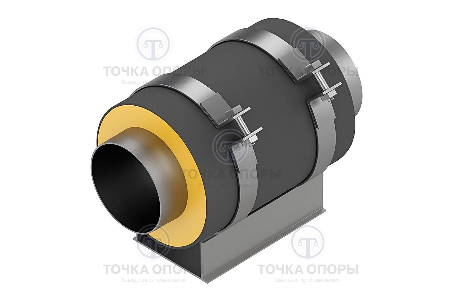 Скользящая опора СПО 108/200.100 подкладная для труб в ППУ