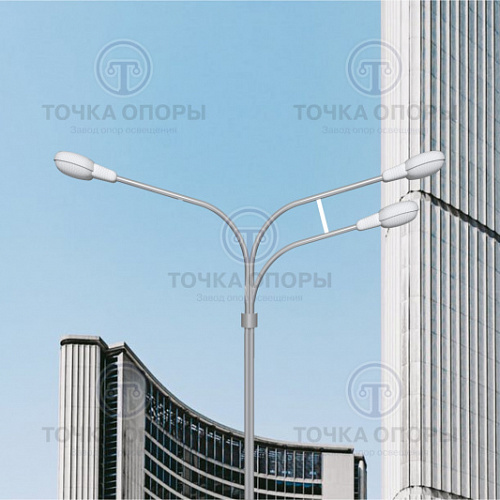 К3-2,0-2,0-30/180-О4 трёхрожковый консольный кронштейн